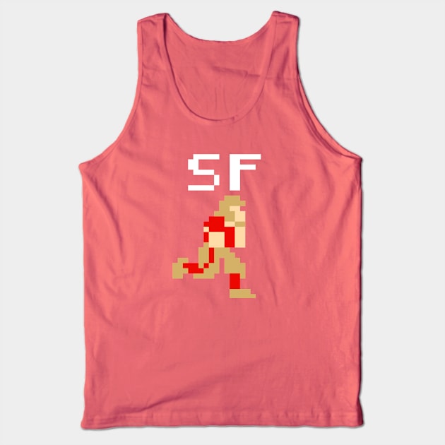 8Bit 49ers GO Tank Top by RetroRaider